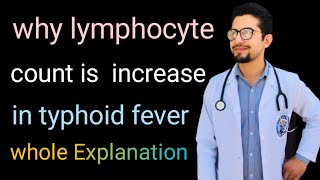 Why lymphocyte count is increase in typhoid feversuhailalijanex1rm [upl. by Sax]