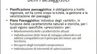 Codice Beni Culturali e Paesaggistici Codice Urbani  DLgs n 42  2004 Parte 14 [upl. by Sarazen]