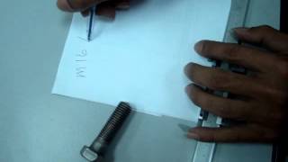 Knowledge  How to measure a bolt [upl. by Silliw]