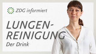 Der Drink zur Lungenreinigung  Hausmittel für die Lungenreinigung [upl. by Rehsa]