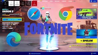 Tutorial  Fortnite kostenlos im Browser spielen PC Laptop Android iOS uvm Xboxcloud [upl. by Teahan]