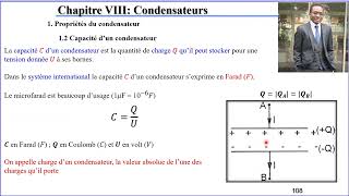 Cours de Physique Niveau Terminale Chapitre VIII Condensateurs [upl. by Ruhnke811]