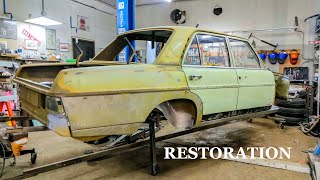 Restoration Old Mercedes w114 [upl. by Harad]