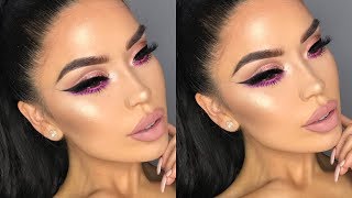 SOFT ROSE GOLD CUT CREASE  Iluvsarahii [upl. by Gina214]