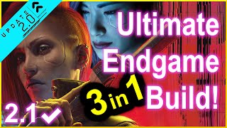 Cyberpunk 2077  21  Ultimate Endgame Build  3 in 1 Sandevistan  Netrun  Berserk  Never Respec [upl. by Nogem]