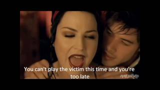 Evanescence Call me when youre sober official music video with lyrics [upl. by Aaronson]