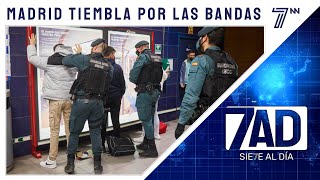 Las bandas latinas hacen temblar el metro de Madrid [upl. by Halyhs682]