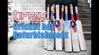 How Kippax Cricket Bats Are Refurbished [upl. by Odama588]