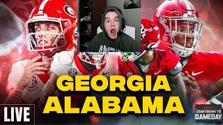 ALABAMA vs GEORGIA Highlight Reaction [upl. by Ashton]