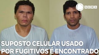 Polícia encontra suposto celular usado pelos fugitivos de Mossoró [upl. by Sacttler86]