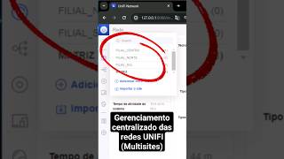 ✅Gerenciamento Multisites UNIFI  Como administrar Access Points de forma centralizada  unifi [upl. by Seely733]