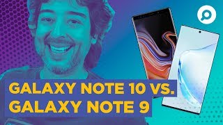 Samsung Galaxy Note 10 vs Galaxy Note 9  COMPARATIVO  DANDO UM ZOOM 146 [upl. by Jaye948]