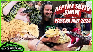 POMONA REPTILE SUPER SHOW June 2024 [upl. by Atelokin]