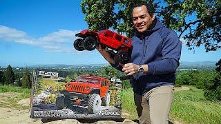 UNBOX RC FIRST RUN AXIAL SCX10 II JEEP WRANGLER [upl. by Imugem]