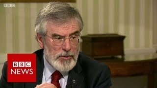 “Why did you not join the IRA” Gerry Adams FULL INTERVIEW  BBC News [upl. by Ailatan]