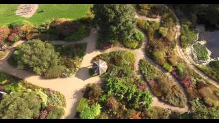 Pensthorpe Fakenham Norfolk UK Aerial View Photography Video 11 09 15 2 [upl. by Selrahc]