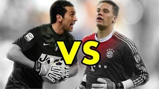 Gianluigi Buffon VS Manuel Neuer  Who is the best  Amazing Saves Compilation HD [upl. by Bernstein]