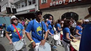 Coburg Samba Festival 2016  Parade Part 2 [upl. by Enialehs703]