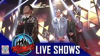 Pinoy Boyband Superstar Live Shows Joao Niel Russell amp Tony  quotKasayawquot [upl. by Viehmann]