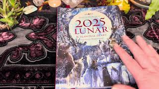 2025 Lunar and Seasonal Diary by Stacey DeMarco flip through flipthrough [upl. by Elyssa]