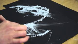 Comet 67p sketching with charcoal [upl. by Mccreary103]