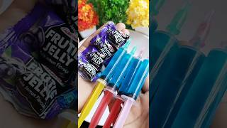 Frutie Jelly Candy  Injection jelly Popsicle Icecream shorts youtubevideo trending [upl. by Alocin540]