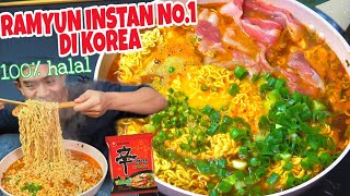 MUKBANG SHIN RAMYUN NO1 TERBAIK DI KOREA 100 HALAL [upl. by Erdah]