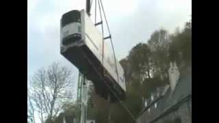 40tonne lorry stuck in narrow Cornwall lane hitches a lift [upl. by Maryanna]