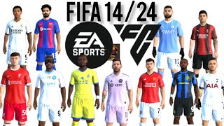 Fifa 14  24 Upgrade facepack new kits and lastest transfer “ August quot [upl. by Liponis227]