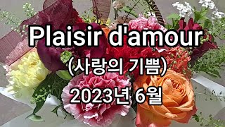 사랑의 기쁨Plaisir damour [upl. by Ainahs]