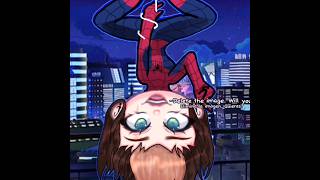 IRL SPIDERMAN trend ibispaintx gacha newvideo [upl. by Ahsyek919]