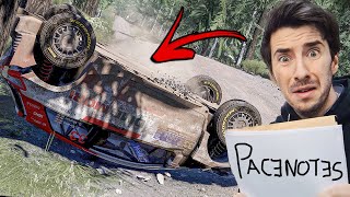 I Tried Being A CODRIVER In WRC 10IT WENT TERRIBLY [upl. by Nnylyoj]