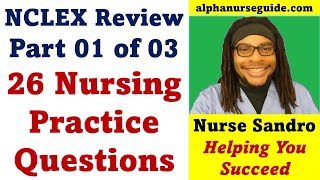 NCLEX Questions and Answers Part 1 of 3  NGN NCLEX RN Review  NCLEX LPN Review  NCLEX PN Review [upl. by Latsyek883]