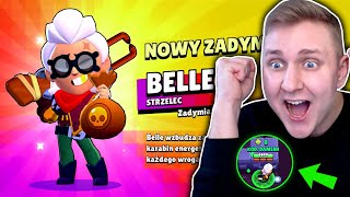 GRAM quotBELLEquot JAKO JEDEN Z PIERWSZYCH NOWY ZADYMIARZ 😍 TEST w BRAWL STARS [upl. by Nere]