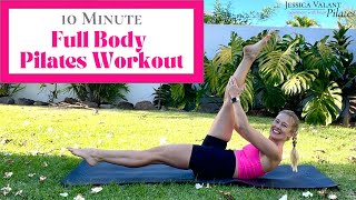 10 Minute Full Body Pilates Workout  No repeats [upl. by Pinchas]