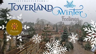 Toverland met sneeuw  with snow❄  Toverland Winter Feelings 20232024 [upl. by Ennovehs]