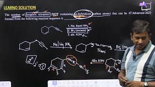 The number of isomeric tetraenes not containing sp hybridized carbon atom PYQ  IIT Advanced 2022 [upl. by Cathleen701]