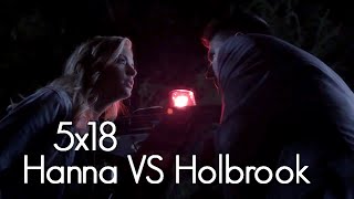 Pretty Little Liars 5x18  Hanna and Holbrook [upl. by Ayanaj]