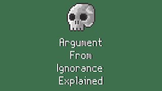 Argument From Ignorance Explained Vertical Video  Logical Fallacies in 60 Seconds [upl. by Derayne]