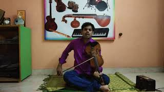 Mella Mella Ennai Thottu  Sarvam  Violin Notes  Violin Tutorial  Tamil  Online Violin Class [upl. by Relyuhcs503]