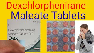 Dexchlorpheniramine Maleate Tablets Uses and side effects in Hindi [upl. by Astrea990]