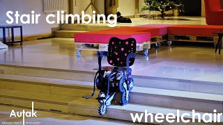 Trailer stair climbing wheelchair  Release 2023 [upl. by Marjy]