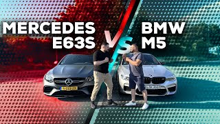 Bmw M5 VS Mercedes E63s AMG Sokak Yarışı Yaptık  Drag Race Rolling Race amp Sound Check [upl. by Dnyletak750]