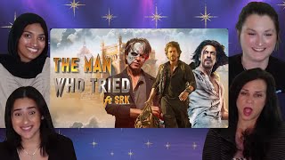 Americans first time reaction to The Man Who Tried  Tribute To SRK  SRK Squad [upl. by Haelahk]