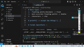 Format Specifiers  Operators  Operators Type [upl. by Maximo]