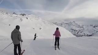 Skiing Tignes Part 4 Richie Commentates [upl. by Libove161]