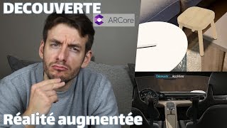 ARCORE  LA REALITE AUGMENTEE SUR ANDROID  TECH LIVE TechLiveFR [upl. by Notnroht]