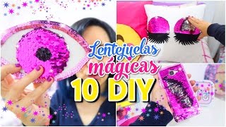 10 DIY INCREÍBLES DE LENTEJUELAS MÁGICAS REVERSIBLES QUE CAMBIAN DE COLOR [upl. by Neibaf]