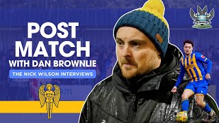 MATCH INTERVIEW Nick Wilson speaks to Dan Brownlie following our draw with Salisbury [upl. by Gerrie]