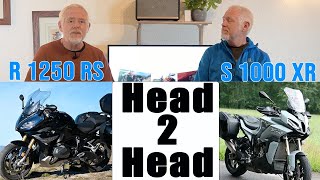 BMW S 1000 XR vs BMW R 1250 RS we argue about which German sporttourer is best [upl. by Novit]